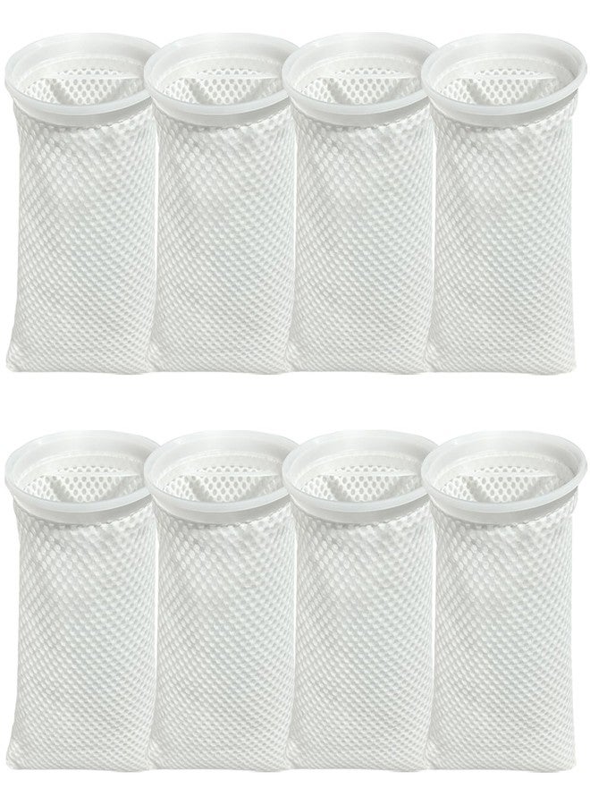 Conloquen 8 Pcs 7 Inch Filter Socks 150 Micron, Honeycomb 3D Filter Socks for Saltwater Aquarium, Sump Filter Sock, Reef Filter Sock Bags - Image 1